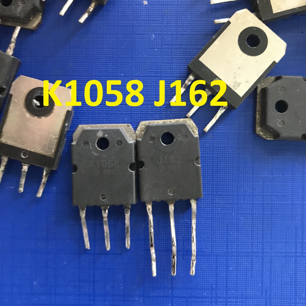 Mosfet K1058 J162 bóc máy 100W160V7ATO3P, Giá tháng 2/2021