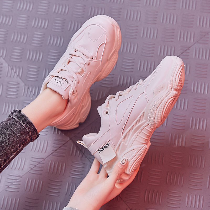 New Sports Shoes Korean Style White Shoes for Students Shopee Việt Nam