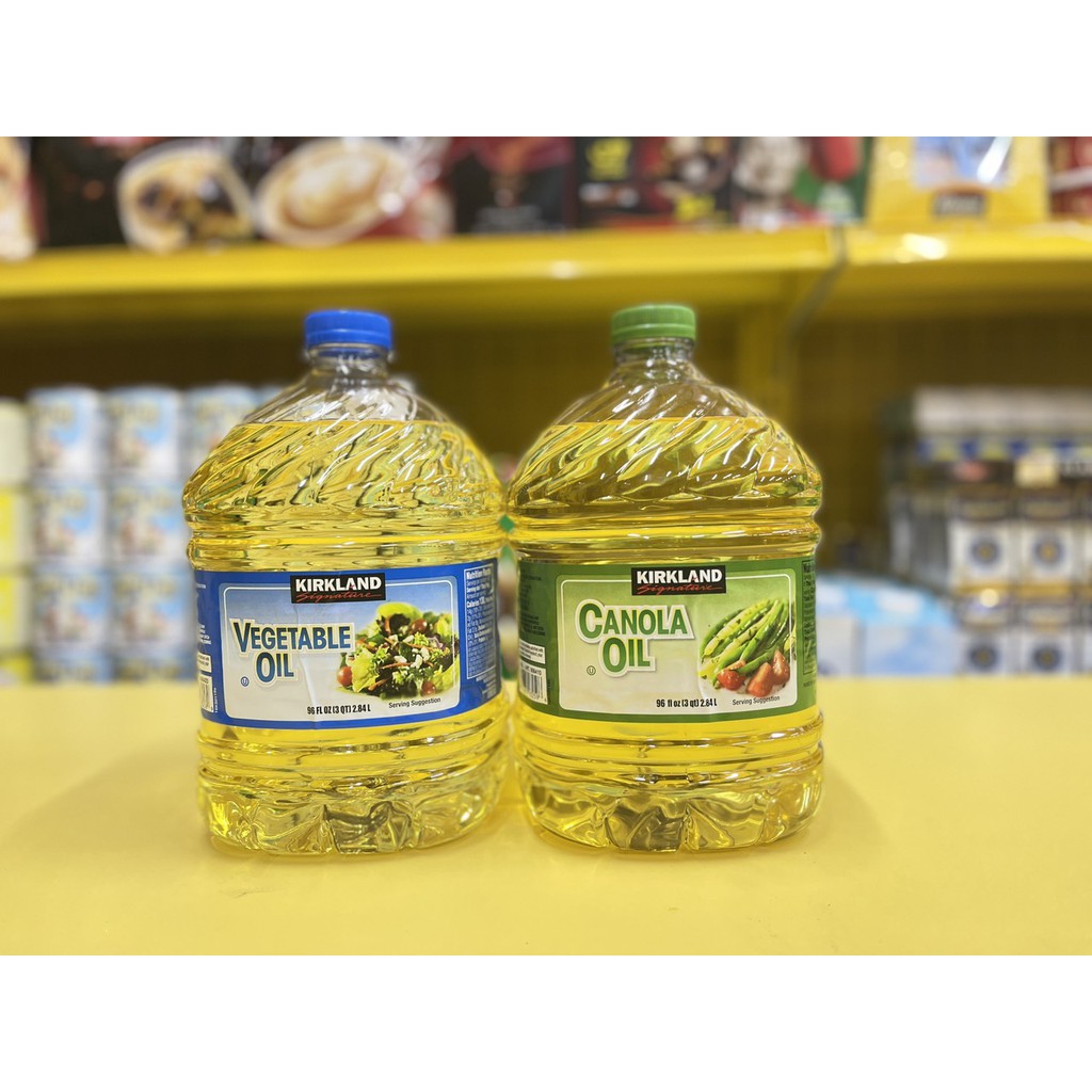 Mua DẦU ĂN KIRKLAND SIGNATURE DẦU HẠT CẢI DẦU THỰC VẬT CANOLA VEGETABLE