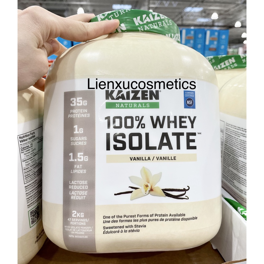 Kaizen Naturals Vanilla Whey Isolate Protein Powder ubicaciondepersonas.cdmx.gob.mx