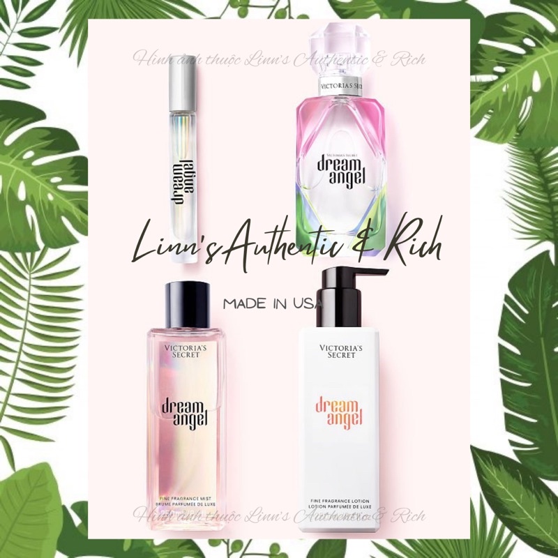 Mua Auth_ DREAM ANGEL Full Size Bộ Xịt Thơm Dưỡng Toàn Thân Body Mist