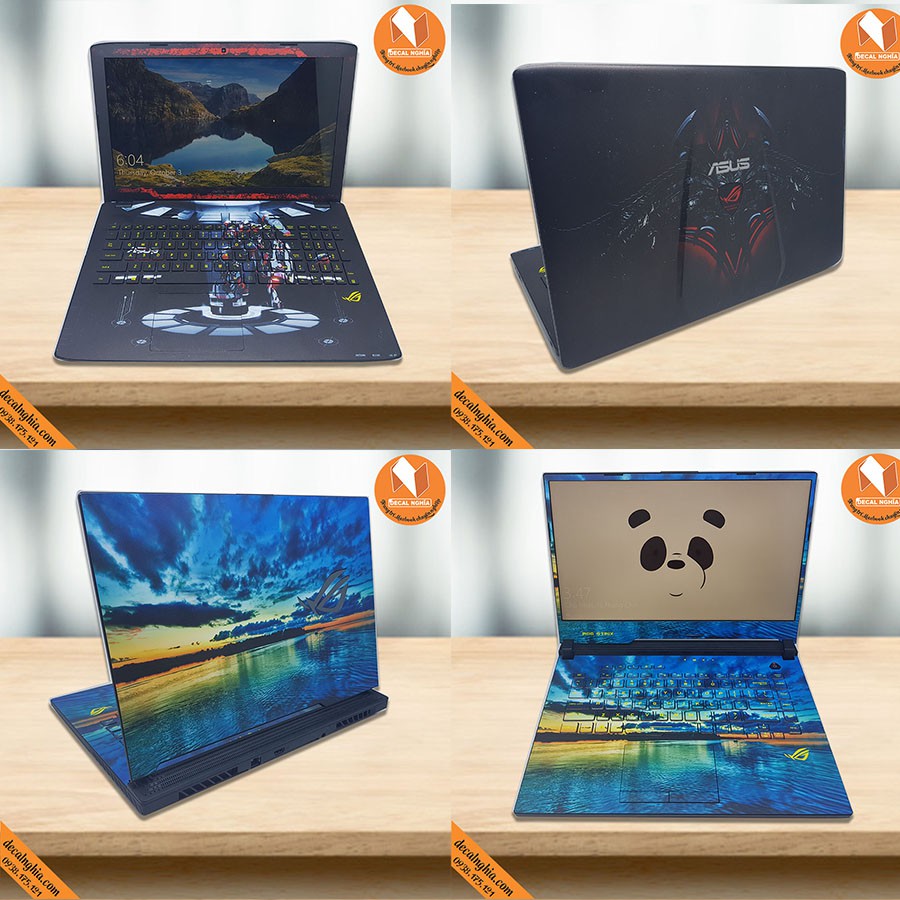 Aluminum Skin dán laptop Asus ROG Strix G531G Shopee Việt Nam