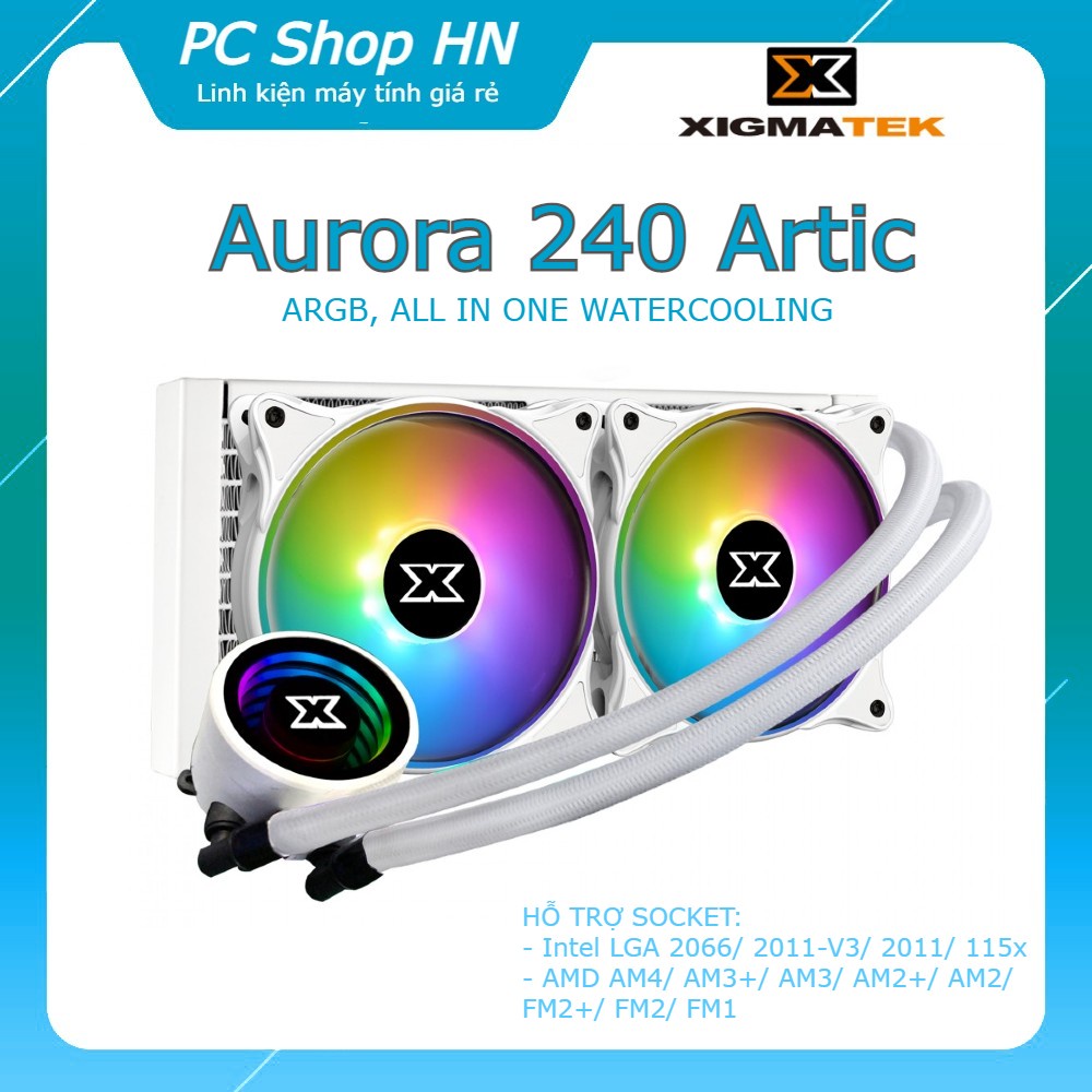 Tản nhiệt nước Xigmatek Aurora 120 ARGB, ALL IN ONE WATERCOOLING