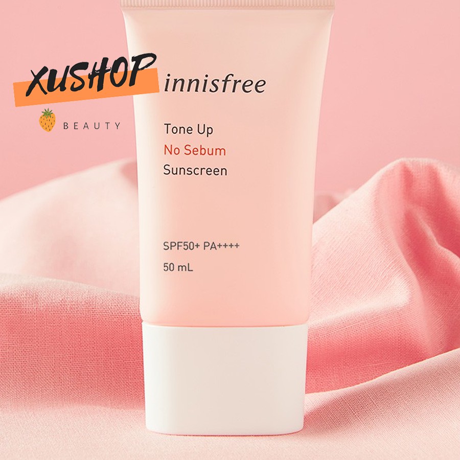 [Chính Hãng] Kem Chống Nắng Trắng da, kiềm dầu Innisfree Tone Up No