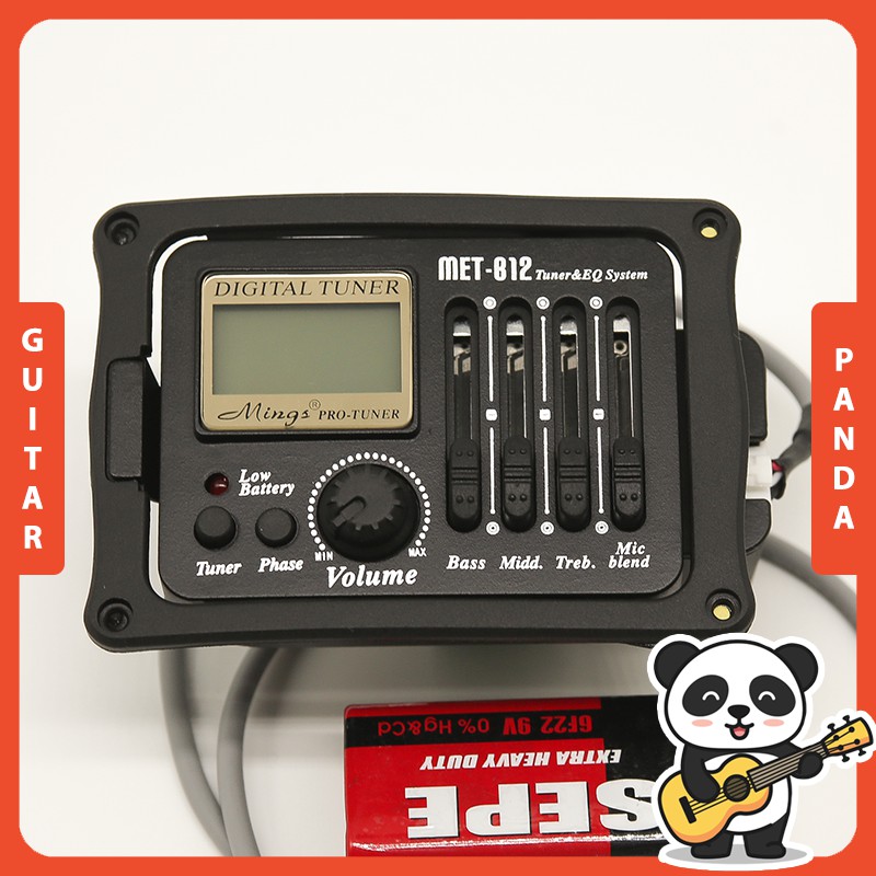 [Chính hãng] EQ Guitar METB12 cho đàn Acoustic, Classic Phụ kiện