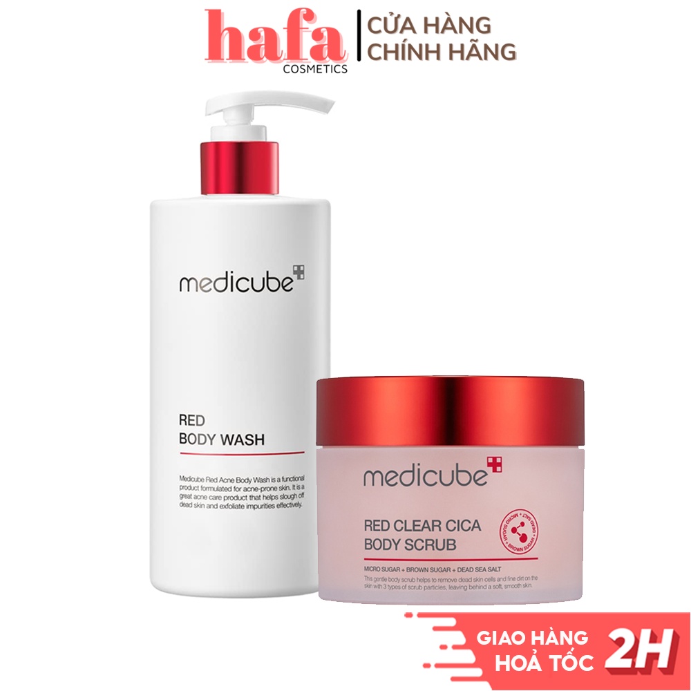 Bộ Đôi Làm Sạch Sâu Và Giảm Mụn Cơ Thể MEDICUBE (Sữa Tắm Body Wash