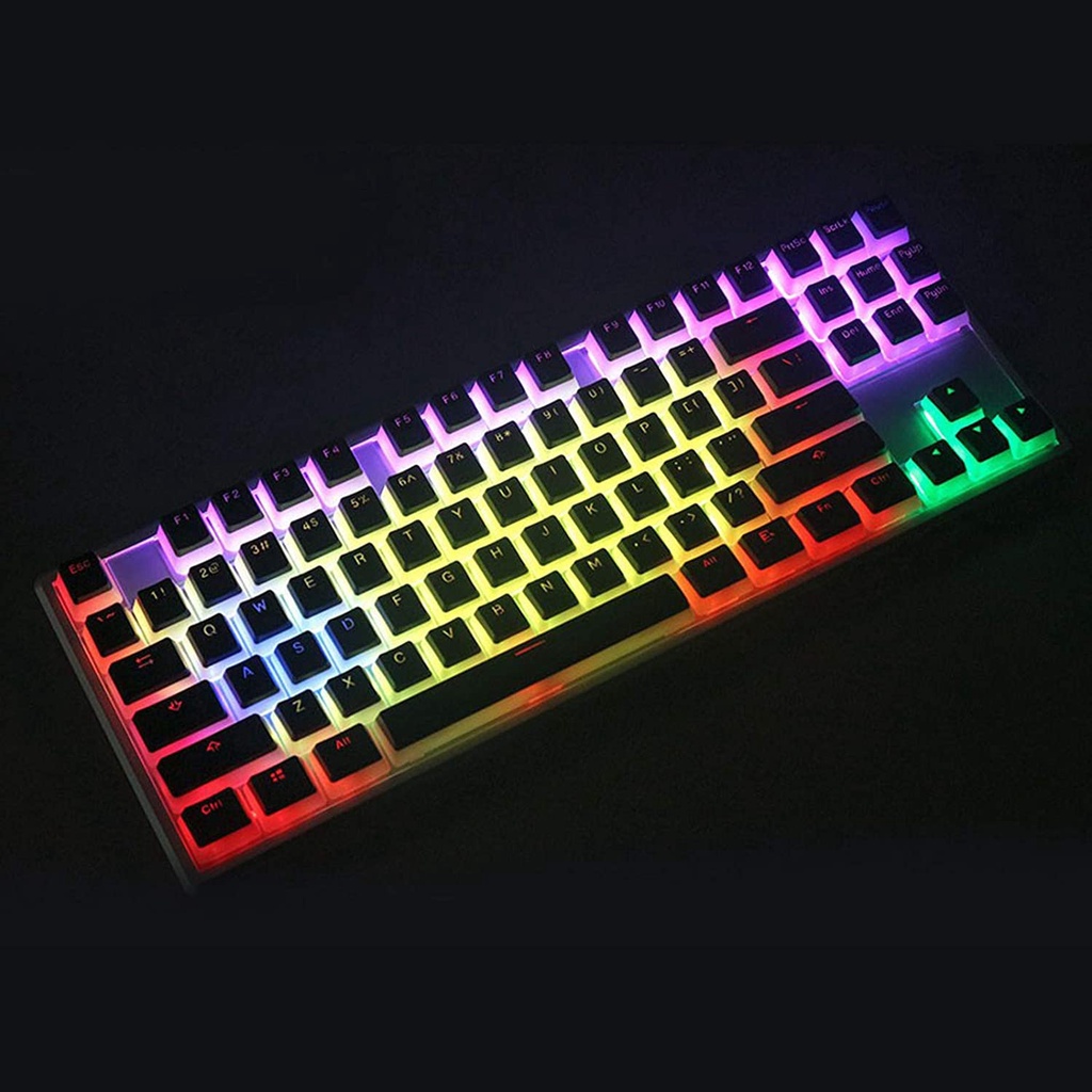 Pudding Keycap Mới Cấu Hình OEM Chất Liệu PBT Truyền Ánh Sáng RGB Bàn