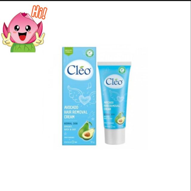 KEM TẨY LÔNG CLÉO AVOCADO HAIR REMOVAL CREAM NORMAL SKIN 50G Shopee