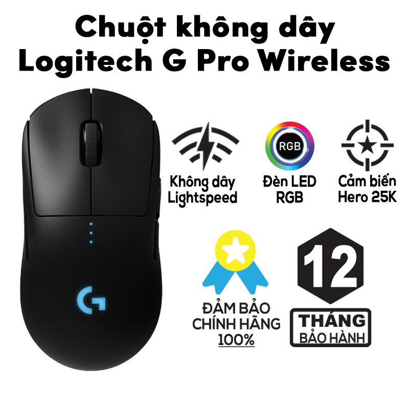 Mua Chuột không dây Logitech G Pro Wireless - Chuột không dây chơi game