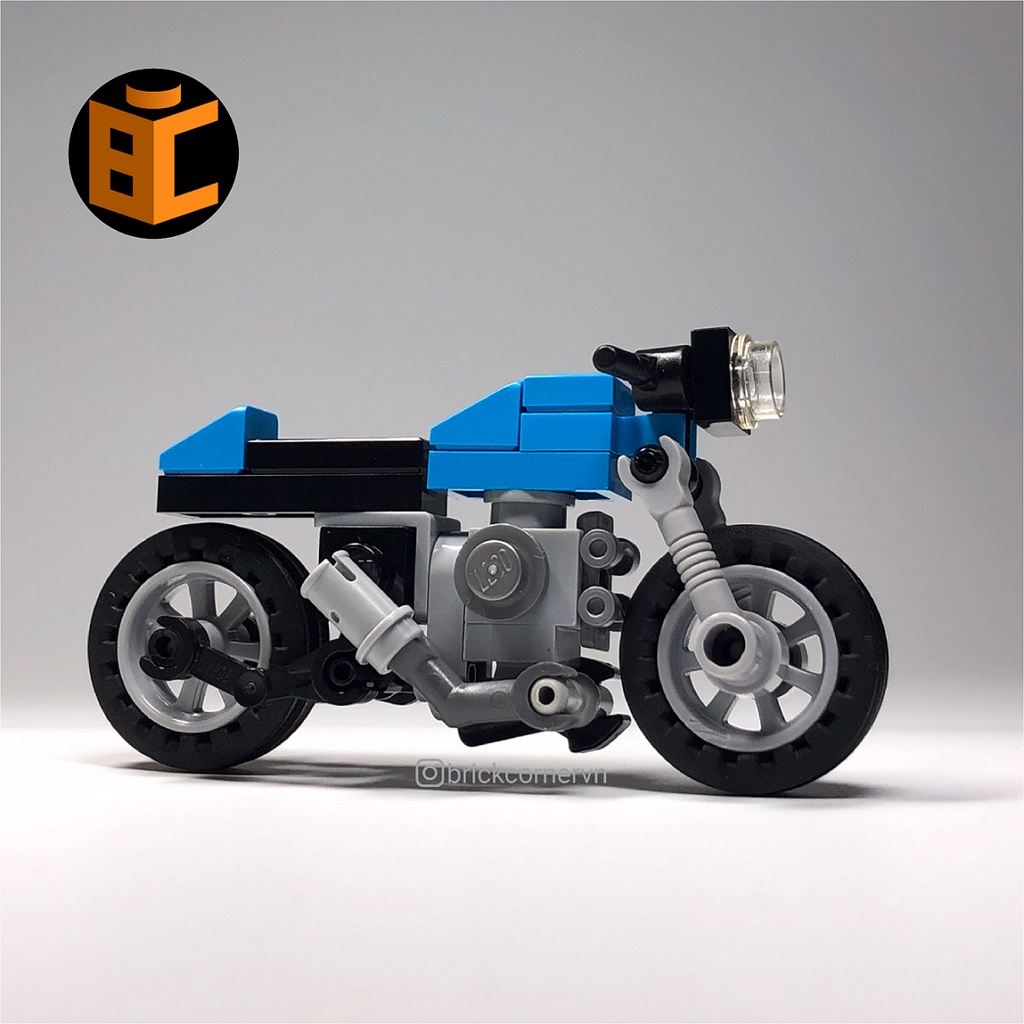 Xe Moto LEGO Royal Enfield Continental GT Brick Corner MOC Shopee