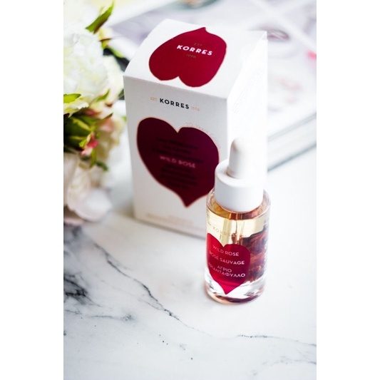Dầu dưỡng sáng da KORRES Wild Rose Vitamin C Active Brightening Oil