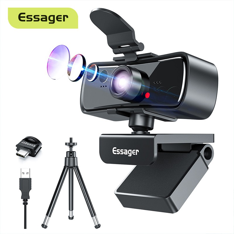 Mua cam Essager C3 1080P Full HD Camera Cho Máy Tính PC Có Cổng USB