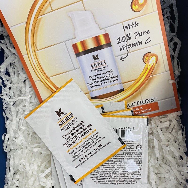 Mua Tinh chất dưỡng mắt Kiehl’s Vitamin C Eye Serum PowerfulStrength Dark Circle Reducing