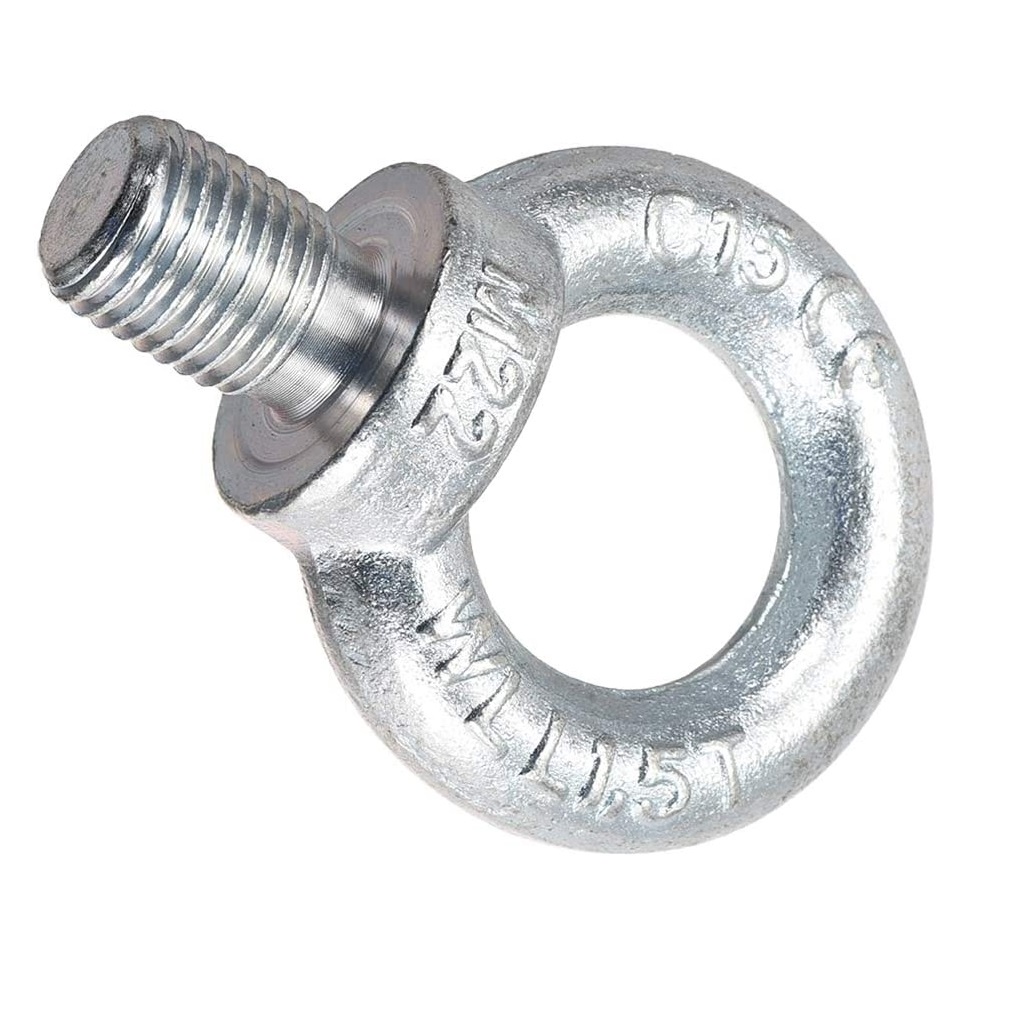 Bu lông mắt cẩu mạ kẽm M30 DIN 580 (Lifting Eye Bolt) Đinh, vít & chốt