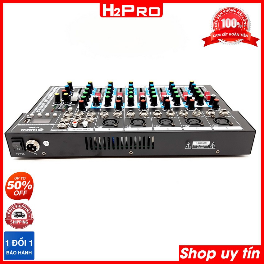 Mixer yamaha F7MB có bluetooth, chất âm hay, Mixer Yamaha karaoke