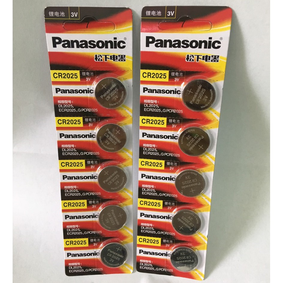 Pin cúc Panasonic CR1632 / CR1620 / CR1220 / CR2023 / CR2025 / CR2016 Panasonic Lithium 3V