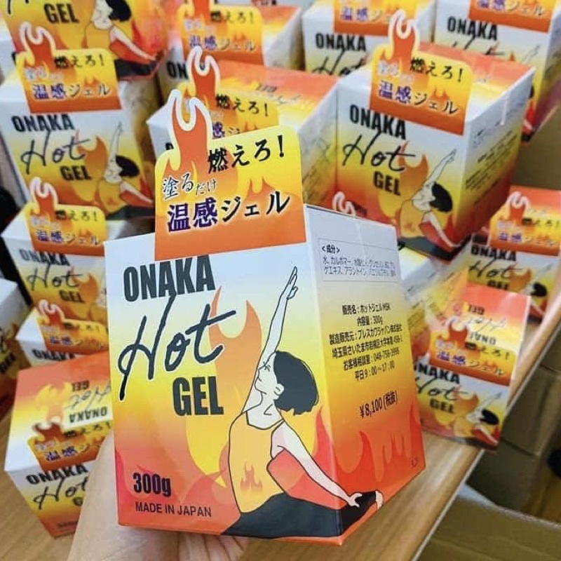 KEM TAN MỠ ONAKA HOT GEL 300G Shopee Việt Nam