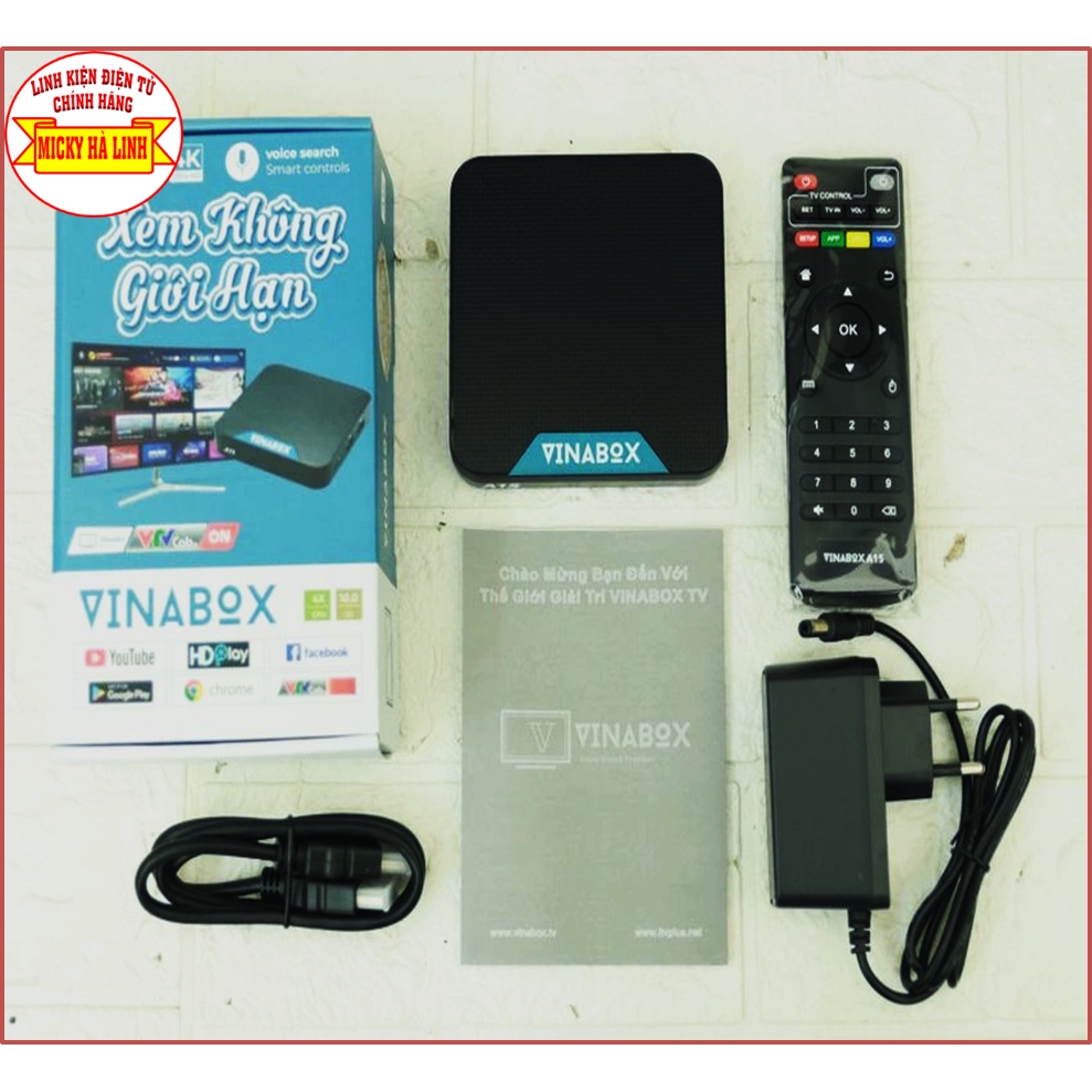 ANDROID TV NETBOX B2 Đầu thu Biến TV thường thành TV siêu