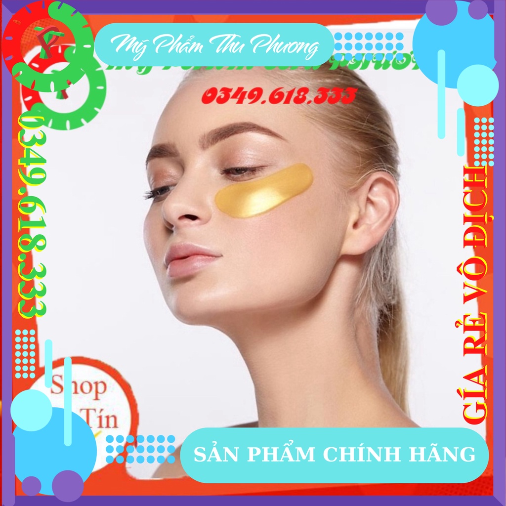 Mặt nạ mắt vàng 24k 3W Clinic Collagen Luxury Gold Hydrogel Eye & Spot