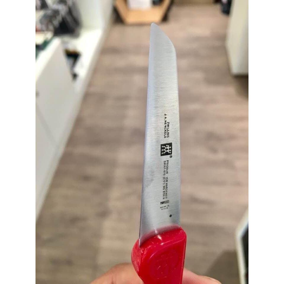 Dao gọt tỉa hoa quả Zwilling siêu thích màu đỏ siêu đẹp MADE IN SPAIN