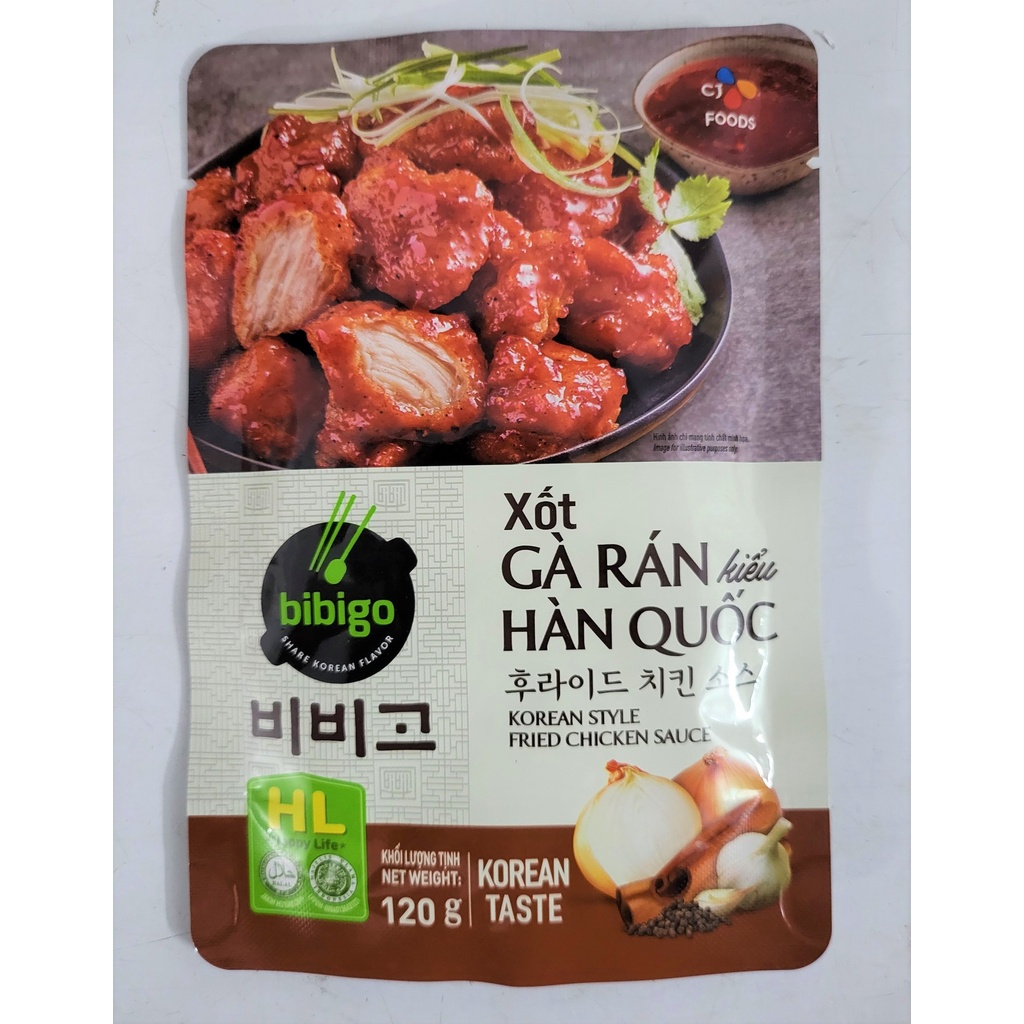 XỐT GÀ RÁN KIỂU HÀN QUỐC Bibigo [VN] CJ FOODS Korean Style Fried
