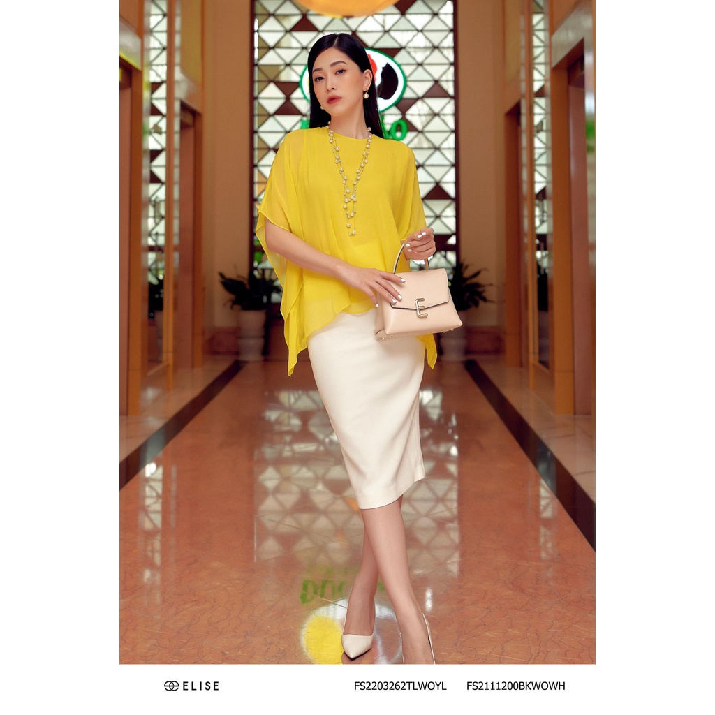 Mua Áo sơ mi Xanh cánh dơi Elise sz XL (giống ảnh mẫu nhưng màu xanh