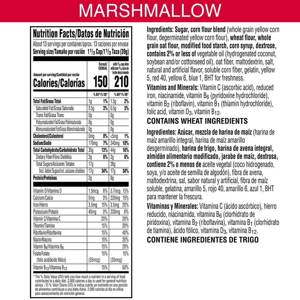 Mua Ngũ cốc (Cereal) Kellogg's Froot Loops with Marshmallows Fruit