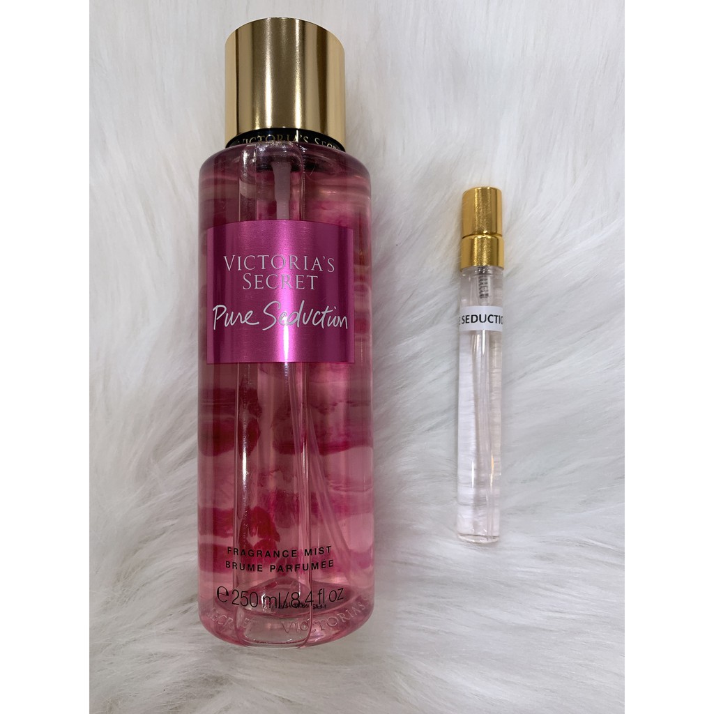 10 ml Xịt toàn thân body mist VICTORIA’S SECRET Pure Seduction Sữa