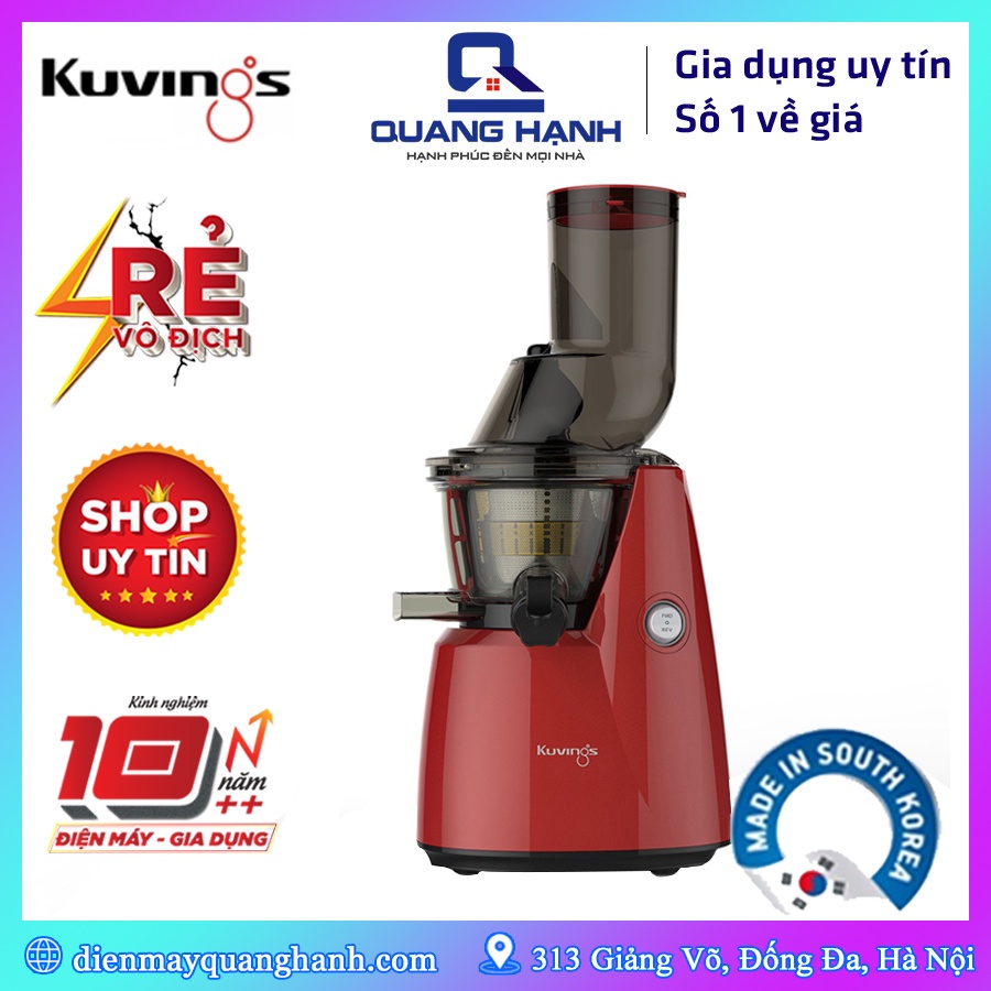 Máy ép chậm Kuvings C8000 Màu đỏ MixASale