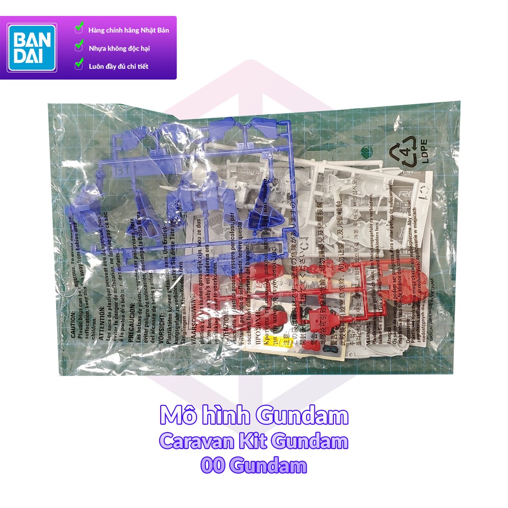 Mô hình Gundam Bandai Caravan Kit Gundam 1/144 [GDB] [HG] Đồ chơi trẻ em