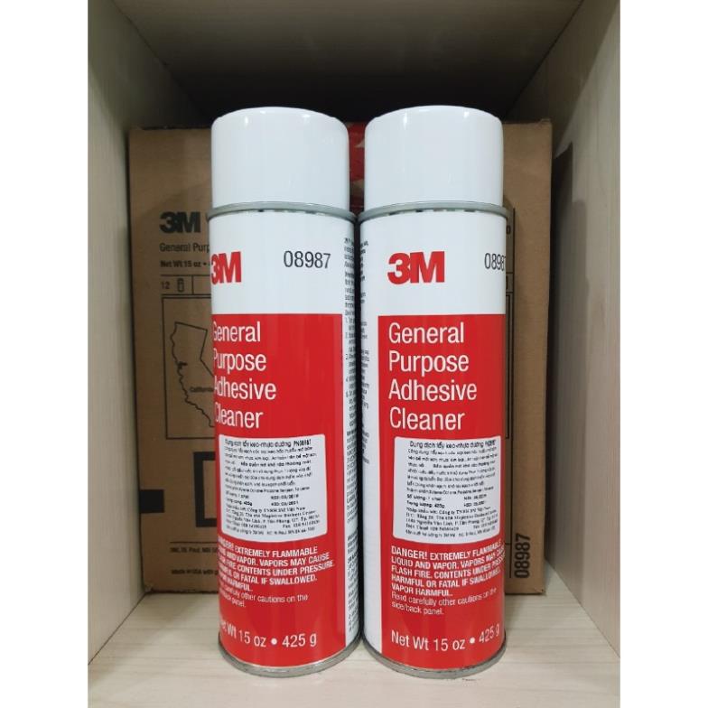Dung Dịch Tẩy Nhựa Đường 3M General Purpose Adhesive Cleaner 08987 Dung