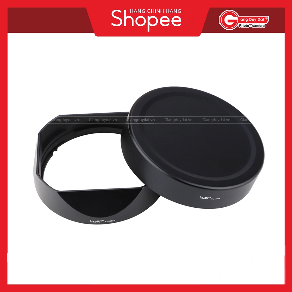 Loa Che Nắng Lens Hood Haoge LHX33B Dành Cho Ống Kính Fujifilm XF