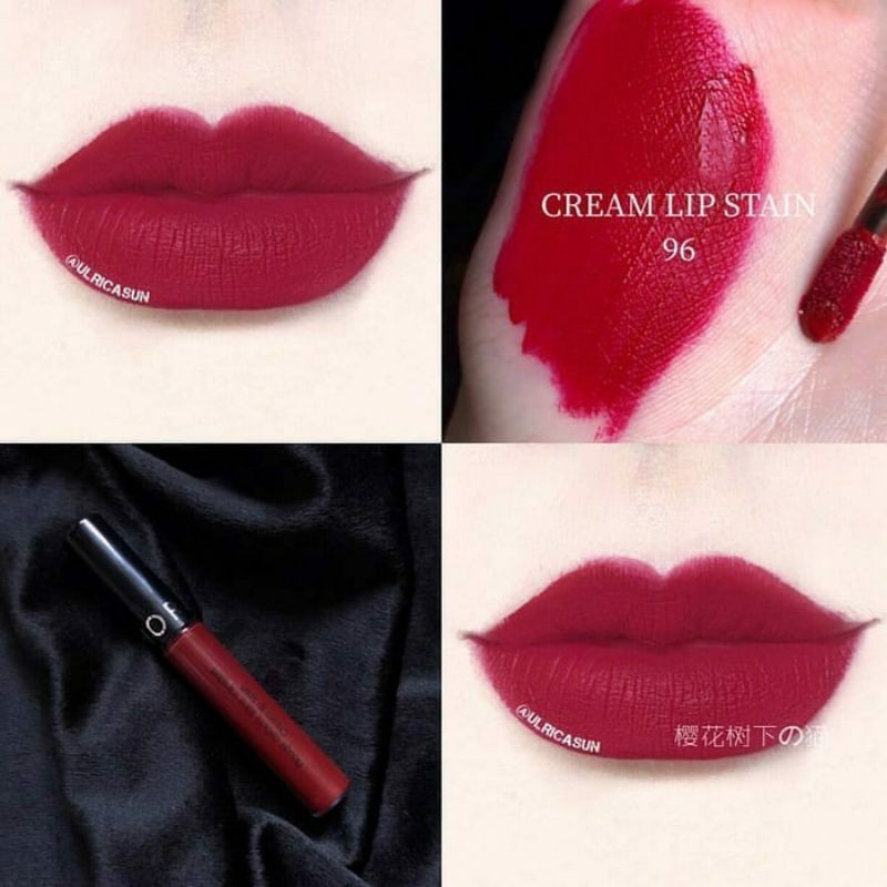 Mua Son Sephora cream lip stain 25 Coral Sunset 118 Wilde Side 96