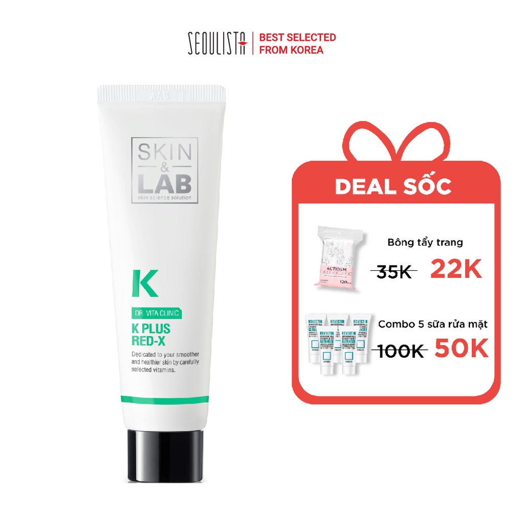Kem dưỡng Vitamin K SKIN&LAB Vitamin K plus RedX 30ml Shopee Việt Nam