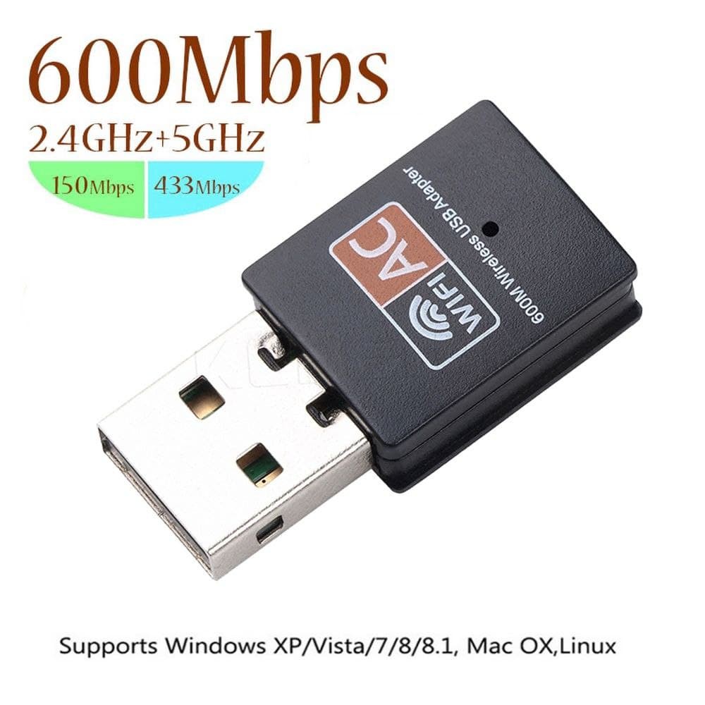 Mua Nâng cấp WiFi 5G dễ dàng với USB WIFI 600Mbps cho máy bàn PC và