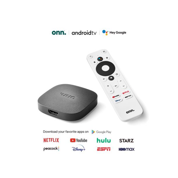 Mua TV box Walmart Onn Android 4k support full Google Netflix giá rẻ