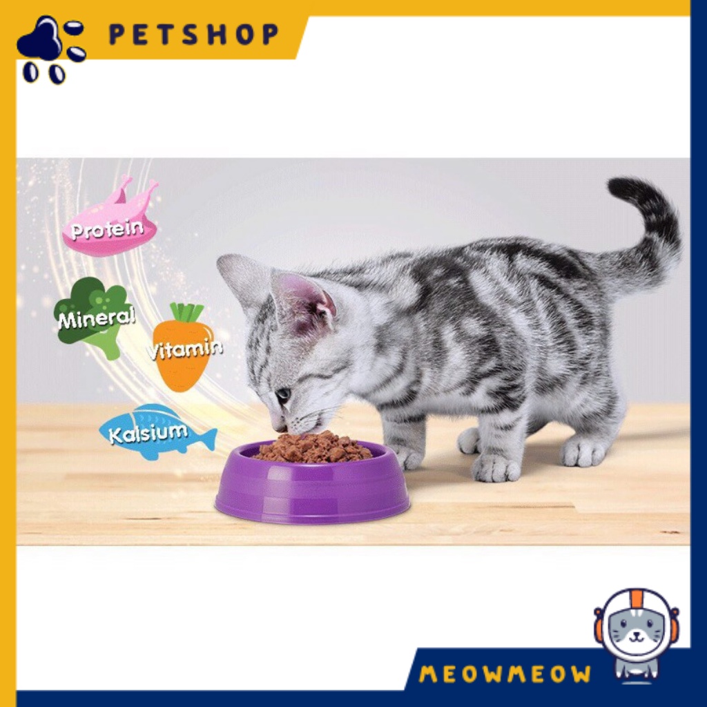 Pate whiskas junior cho mèo con Túi 80g Pate dinh dưỡng dành cho mèo con thương hiệu whiskas