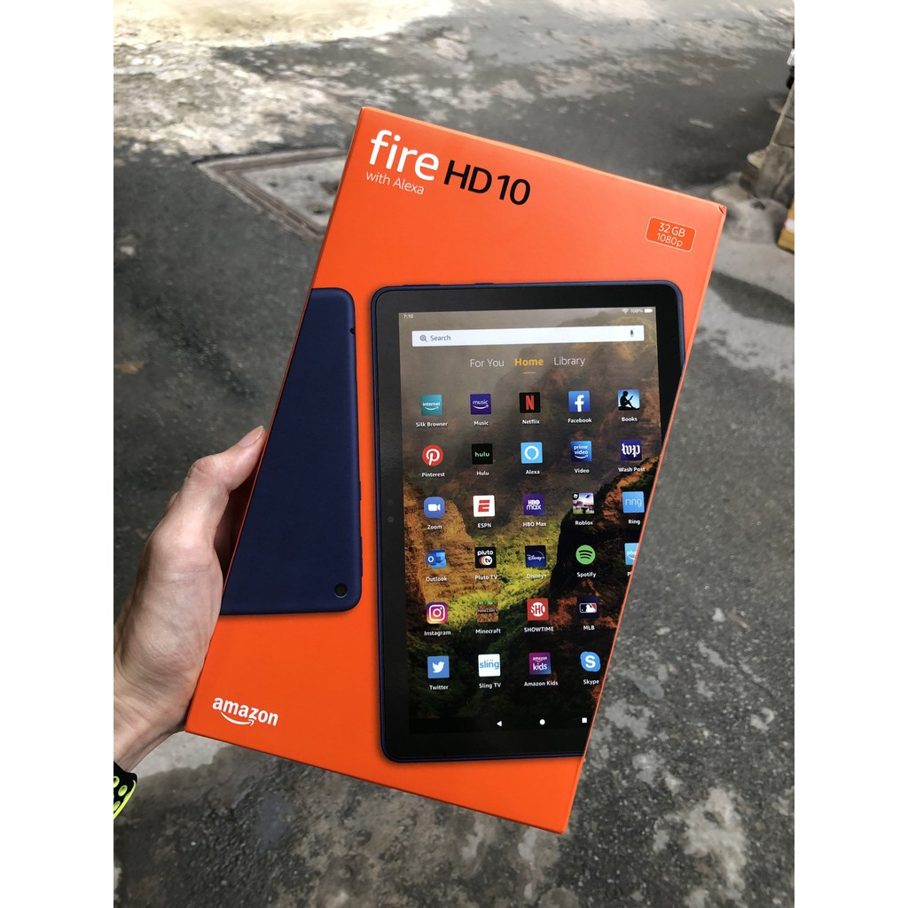 Amazon Kindle Fire HD 10 2021, máy tính bảng 10,1 Inch mới nhất của