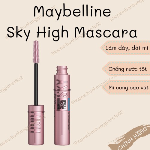 Mascara hot rần rân trên Tiktok Lash Sensational Sky High Waterproof