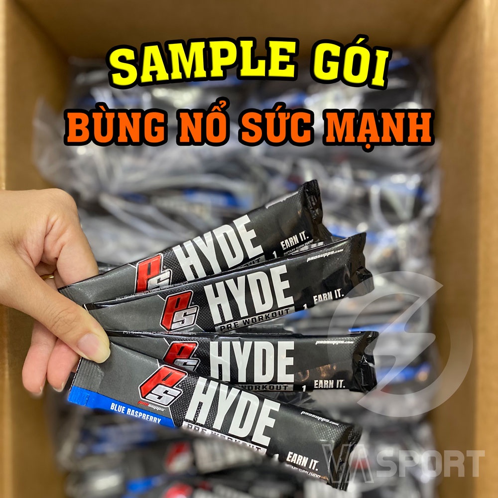 Sample Hyde Pre Workout Vị Việt Quất, Siêu Mạnh - Nước Tăng Lực |  Sieuthituoisong.com