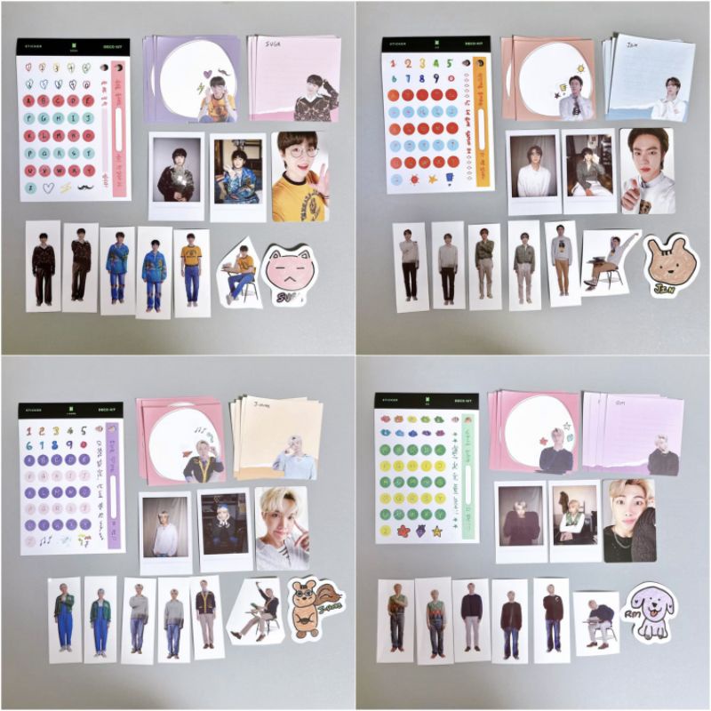 Mua SHARE BTS DECO KIT with OUR UNIVERSE ARMY BỘ ẢNH LẺ TRONG DECO