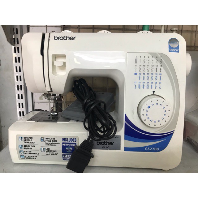 Máy may gia đình Brother GS2700 Hàng Chính Hãng HolCim Kênh Xây