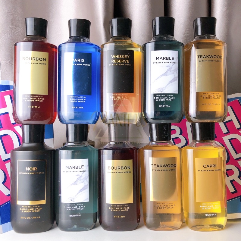 SỮA TẮM NAM 3IN1 BATH & BODY WORKS Shopee Việt Nam