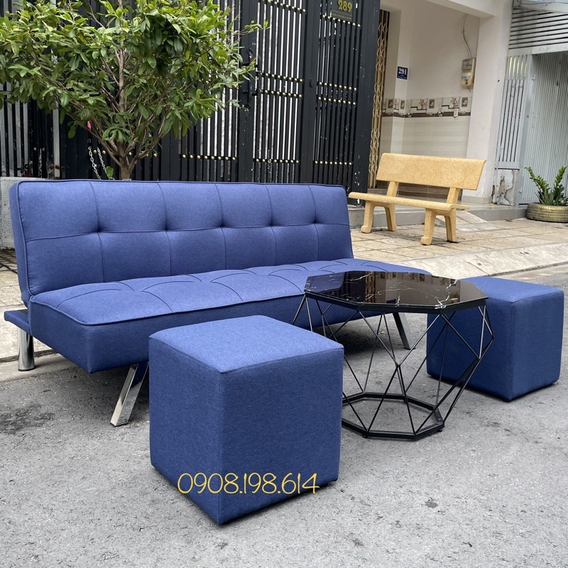 Thanh lý xả kho ghế Sofa Bed Giá Rẻ Sofa Giường chân kim loại hàng