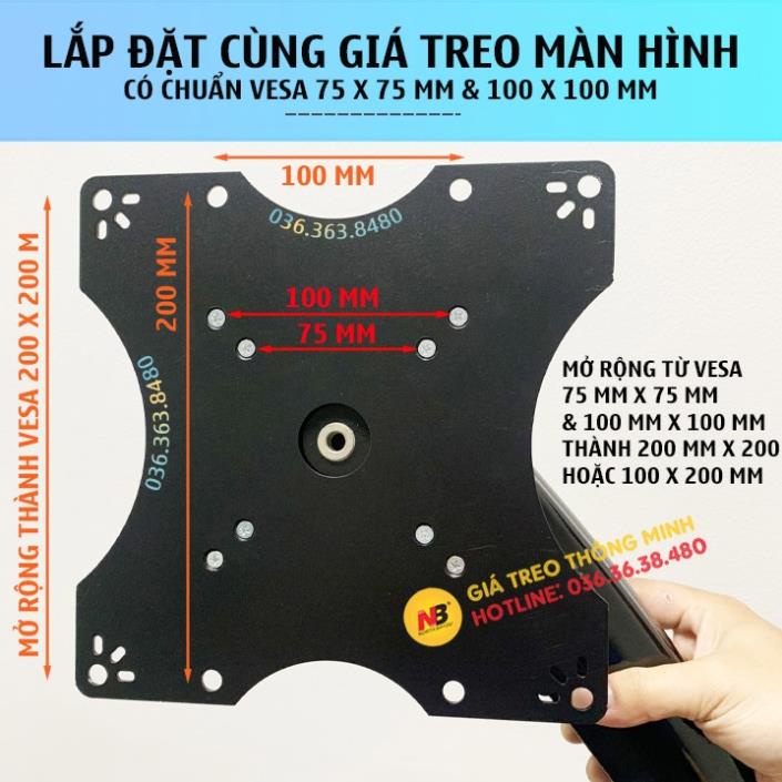 Pad mở rộng VESA 200 x 200 mm VESA Adapter ErgoTek EP5 / Bộ Kit Vesa