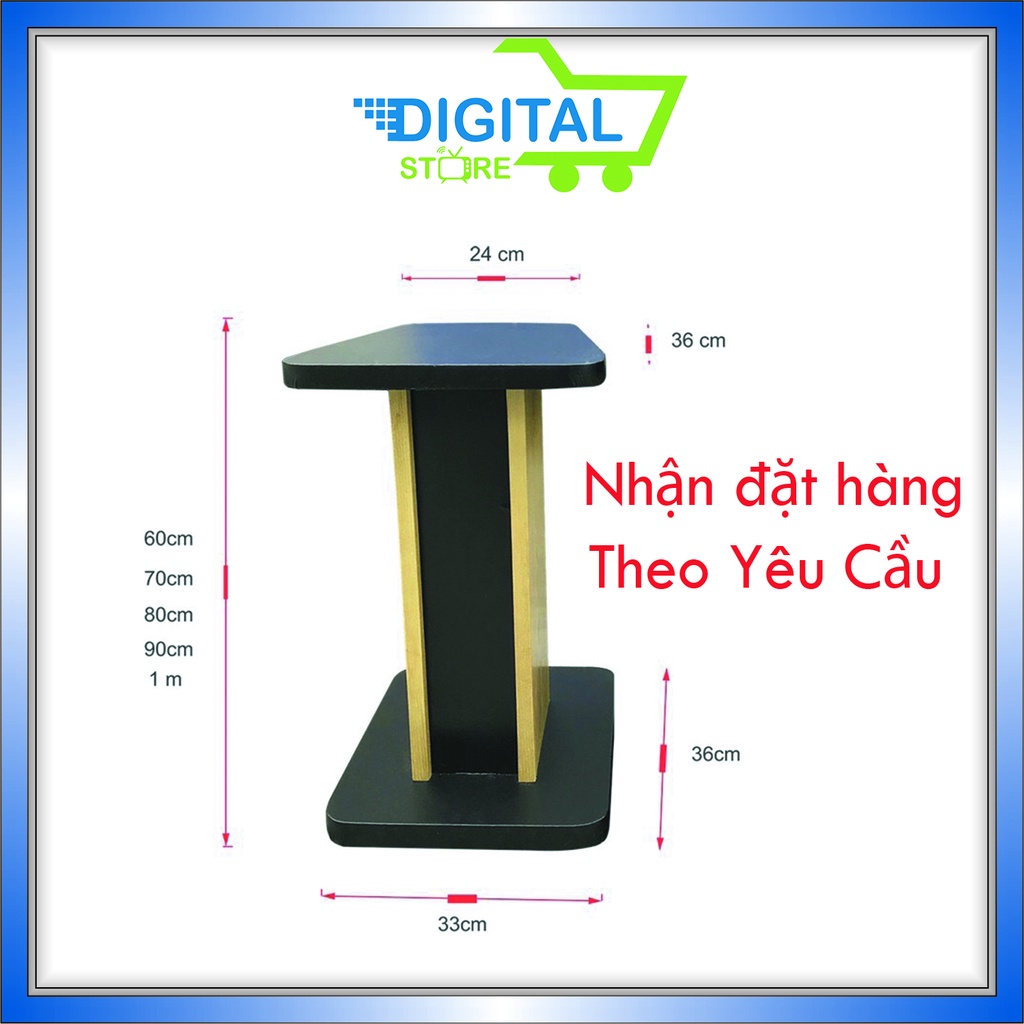 Chân loa gỗ, chân đỡ loa full cao 60 cm, 70cm, 80cm, chịu lực 100kg