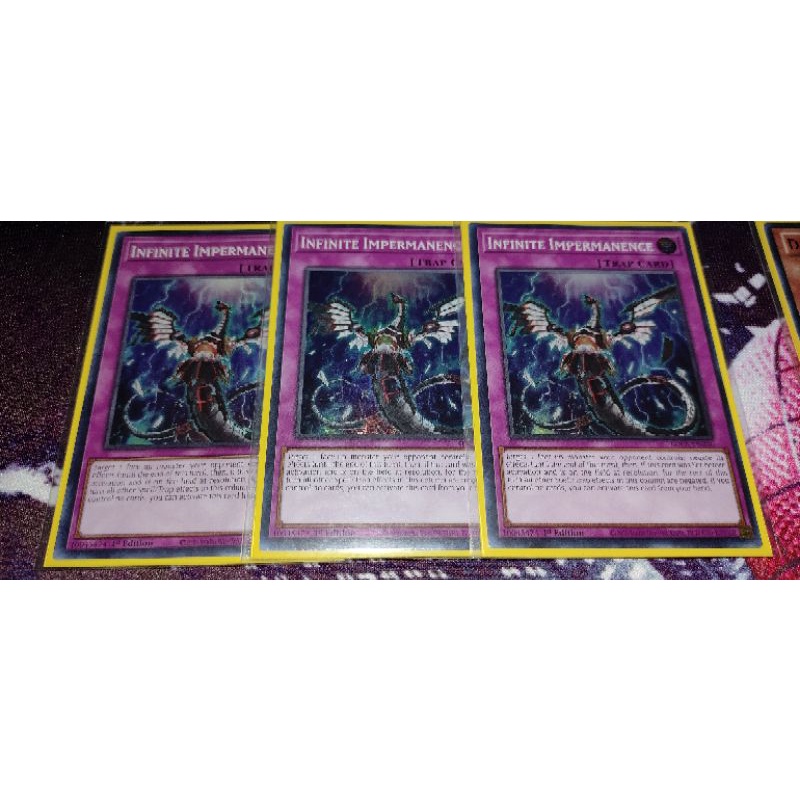 Mua Lá thẻ bài yugioh Infinite impermanence ( meta card, hand trap