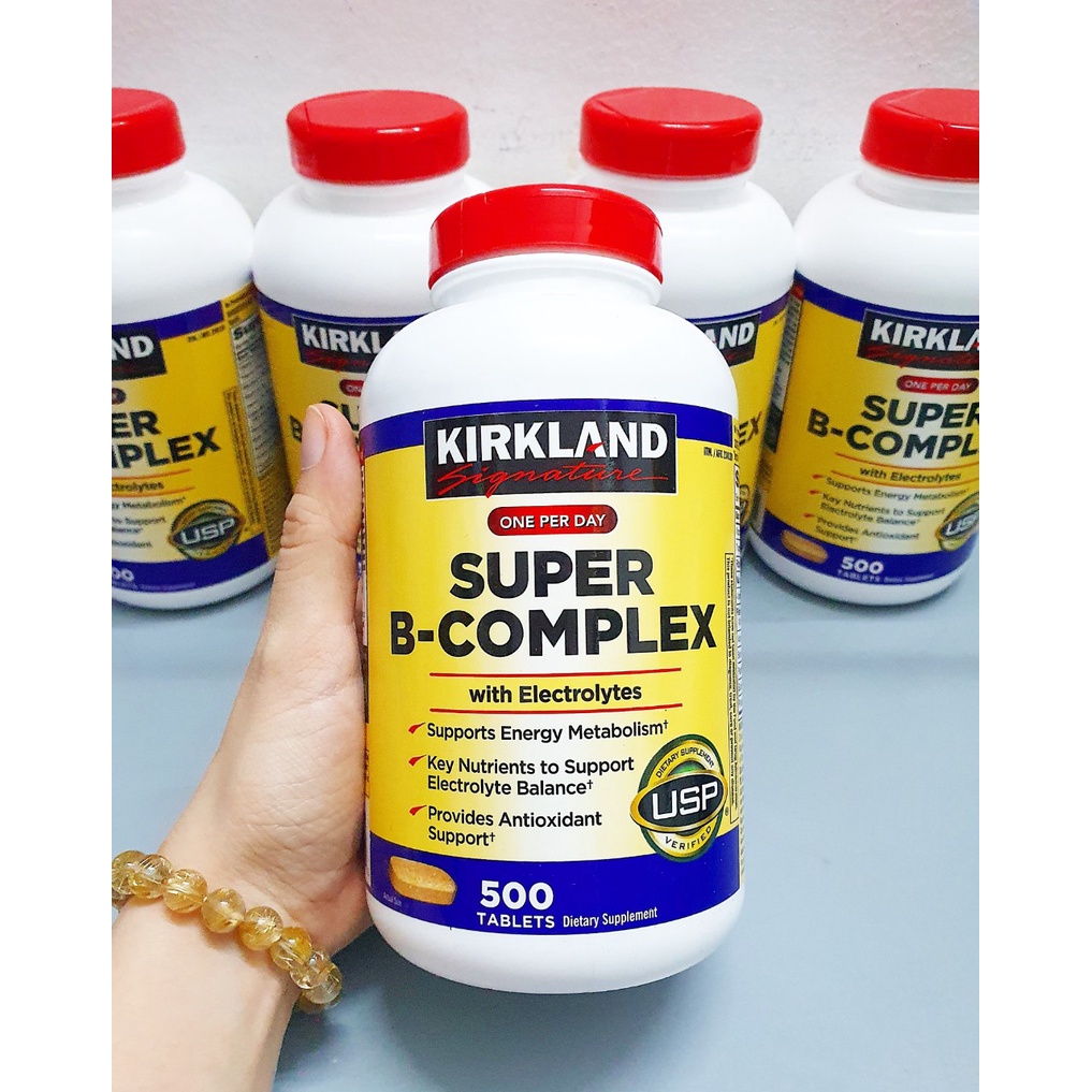 Vitamin B Tổng Hợp Super chai 500 Mỹ Shopee Việt Nam