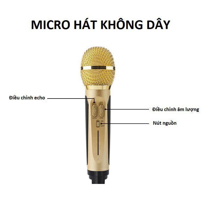 Mua Loa karaoke mini di động SD306 loa hát âm lớn, hát karaoke hay