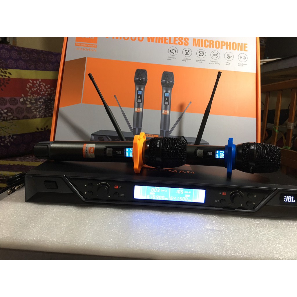 Micro không dây cao cấp JBL VM800 , hát nhẹ , sóng khỏe , tiếng sạch